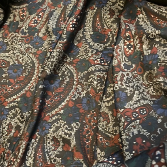 Alorna 100% woollong black coat with shoulder pads - Picture 10 of 14